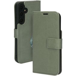 Mobiparts Classic Wallet Samsung Galaxy A35 Étui Portefeuille - Stone Green