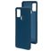 Mobiparts Coque Samsung Galaxy A21s Coque arrière en Silicone - Blueberry Blue