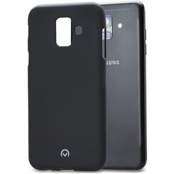 Mobilize Gelly Coque Samsung Galaxy A6 (2018) Coque arrière en TPU Souple - Matt Black