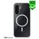 Striker X-Core Xtreme Impact Coque Transparente Samsung Galaxy A17 MagSafe Coque arrière Rigide Anti-Chocs - Transparent