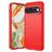 Mobigear Brushed Slim Coque Google Pixel 11 Pro Coque arrière en TPU Souple - Rouge
