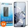 Mobigear Premium Xiaomi 12T Pro Verre trempé Protection d'écran - Compatible Coque - Noir (Lot de 2)