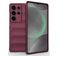 Mobigear Bumpy Coque Samsung Galaxy S25 Ultra Coque arrière en TPU Souple - Rouge