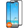 Mobigear Premium Xiaomi Mi Play Verre trempé Protection d'écran - Compatible Coque - Noir (Lot de 3)