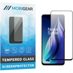 Mobigear Premium OnePlus Nord N30 SE Verre trempé Protection d'écran - Compatible Coque - Noir