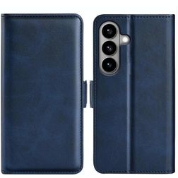 Mobigear Slim Magnet Samsung Galaxy S26 Étui Portefeuille - Bleu foncé
