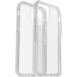 OtterBox Symmetry Coque Transparente iPhone 12 Pro Coque arrière Rigide Anti-Chocs - Transparent