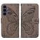 Mobigear Butterfly Housse Samsung Galaxy S26 FE Etui Porte-Monnaie - Gris