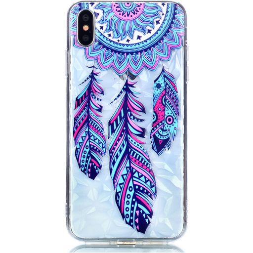 Mobigear Design Coque iPhone XS Max Coque arrière en TPU Souple - Attrapeur de rêves
