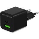 Mobilize - Double USB / USB-C Chargeur Power Delivery 30W - Noir Mobilize - Double USB / USB-C Chargeur Power Delivery 30W - Noir
