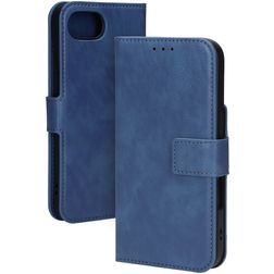 Mobiparts Classic Wallet Housse iPhone 16e MagSafe Etui - Steel Blue