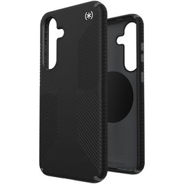 Speck Presidio2 Grip Magnet Coque Samsung Galaxy S25 Plus MagSafe Coque arrière Rigide Anti-Chocs - Noir