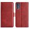 Mobigear Slim Magnet Housse Motorola Moto G62 Etui Porte-Monnaie - Rouge