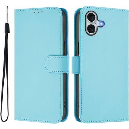 Mobigear Urban Wallet iPhone 16 Plus Étui Portefeuille - Bleu