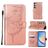 Mobigear Butterfly Housse Samsung Galaxy A35 Etui Porte-Monnaie - Rose doré
