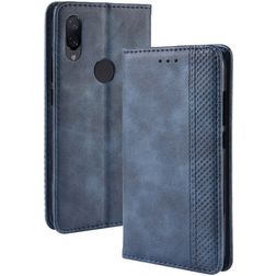 Mobigear Sensation Housse Xiaomi Redmi Note 7 Etui Porte-Monnaie - Bleu