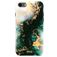 MIO Coque iPhone SE (2022) MagSafe Coque arrière Rigide - Green Marble