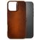 Mobilize Premium Coque iPhone 16 Pro Max MagSafe Coque arrière en Cuir Véritable - Burned Cognac