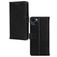 Mobilize Wallet Housse iPhone 13 Mini Etui en Cuir Véritable Porte-Monnaie - Noir