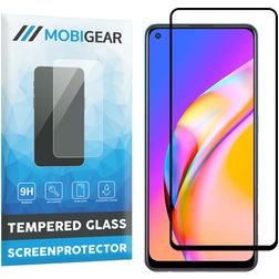 Mobigear Premium OPPO A94 5G Verre trempé Protection d'écran - Compatible Coque - Noir