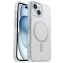 Otterbox Symmetry+ Coque Transparente iPhone 16e MagSafe Coque arrière Rigide Anti-Chocs - Transparent
