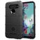 Mobigear Rugged Shield Coque LG K51s Coque arrière en TPU Souple Anti-Chocs - Noir