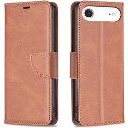 Mobigear Excellent Housse iPhone Air Etui Porte-Monnaie - Marron
