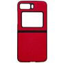 Mobigear Excellent Coque Motorola Razr (2022) Coque arrière Rigide - Rouge