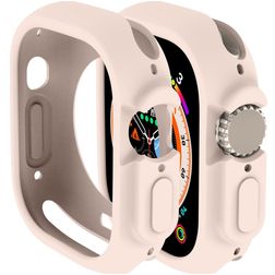 Mobigear Colors Coque Apple Watch Ultra - 49 mm Coque Rigide - Rose