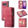 CaseMe 008 Samsung Galaxy S10 Coque Étui 2en1 avec coque amovible Portefeuille - Rouge