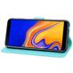 Mobigear Roses Housse Samsung Galaxy J6 Plus Etui Porte-Monnaie - Turquoise