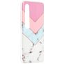 Mobigear Marble Coque Xiaomi Mi 10 Coque arrière en TPU Souple - Tricolore
