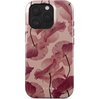 Burga Tough Coque iPhone 16 Pro Max Coque arrière Rigide Anti-Chocs - Tender Kiss