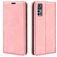 Mobigear Retro Slim Housse TCL 30 Plus Etui Porte-Monnaie - Rose
