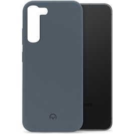 Mobilize Rubber Gelly Coque Samsung Galaxy S23 Plus Coque arrière en TPU Souple - Matt Blue