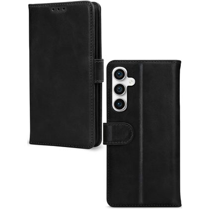 Mobilize Premium Gelly Wallet Housse Samsung Galaxy S23 FE Etui Porte-Monnaie - Noir