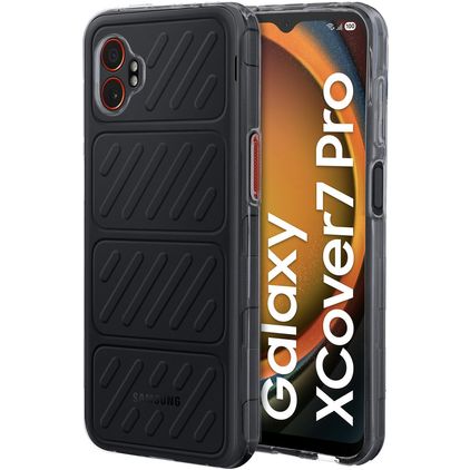 Mobiparts Classic Coque Transparente Samsung Galaxy Xcover 7 Pro Coque arrière en TPU Souple - Transparent