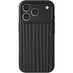 Nudient Bold iPhone 17 Pro MagSafe Plastique rigide Coque arrière - Charcoal Black