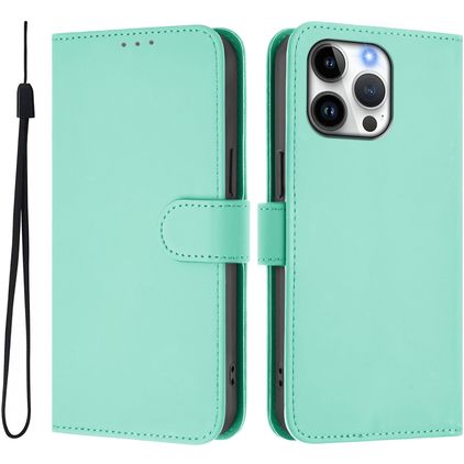 Mobigear Urban Wallet iPhone 16 Pro Max Étui Portefeuille - Vert