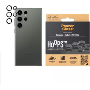PanzerGlass Hoops Samsung Galaxy S24 Ultra Verre trempé Protection Objectif Caméra - Compatible Coque