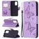 Mobigear Butterfly Housse POCO M3 Etui Porte-Monnaie - Violet