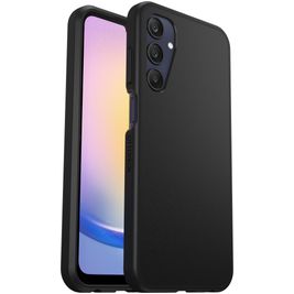 OtterBox React Coque Samsung Galaxy A25 5G Coque arrière Rigide Anti-Chocs - Noir
