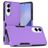 Mobigear Heavy Armor Samsung Galaxy S25 Edge Plastique rigide Coque arrière Antichoc - Violet