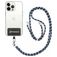 Mobigear Lanyard - Cordon de téléphone universel ajustable - Vert / Noir / Blanc