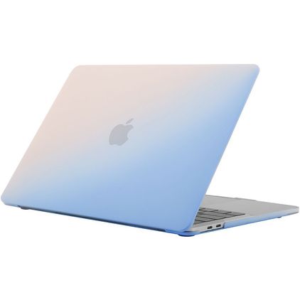 Mobigear Rainbow Matte MacBook Pro 13 Pouces (2012-2015) Coque - Bleu - Model A1425 / A1502