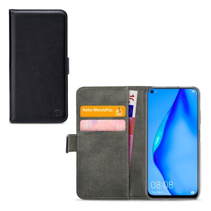 Mobilize Classic Gelly Wallet Housse Huawei P40 Lite Etui Porte-Monnaie - Noir