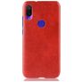 Mobigear Excellent Coque Xiaomi Redmi 7 Coque arrière Rigide - Rouge