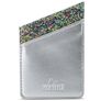 My Style Sticky Card - Porte Cartes en - 2 Cartes - Argent