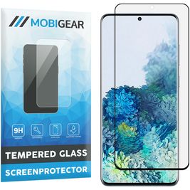 Mobigear Premium Samsung Galaxy S20 Plus Verre trempé Protection d'écran - Compatible Coque - Noir