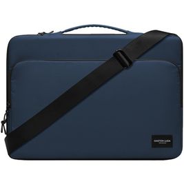 Gaston Luga Däsh Cushioned Briefcase Sacoche Ordinateur portable 16 Pouces Sacoche ordinateur + Poignée - Dark Blue